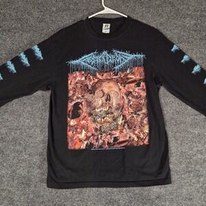 Pathological Stench Goregrind T Shirt Mens Medium Graphic Long Sleeve Metal